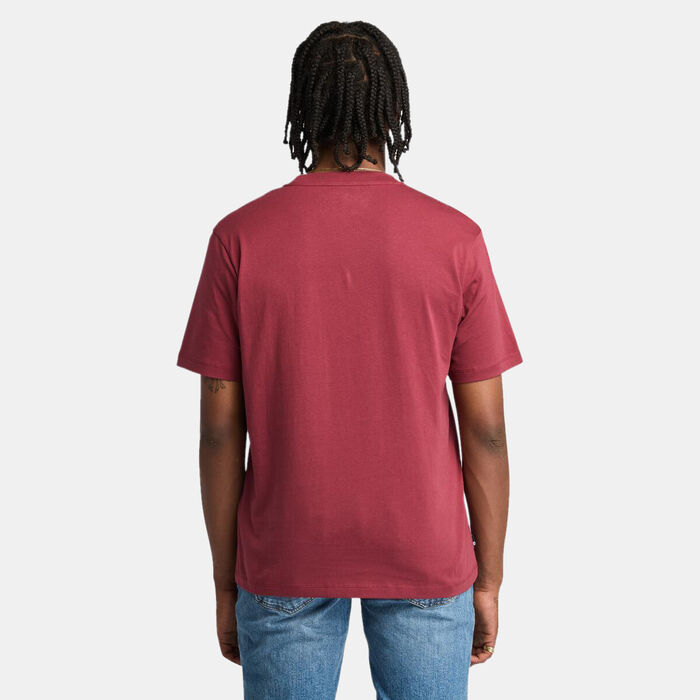 Timberland Men's Holiday Graphic T-Shirt Red Timberland Men's Holiday Graphic T-Shirt Red image number 1