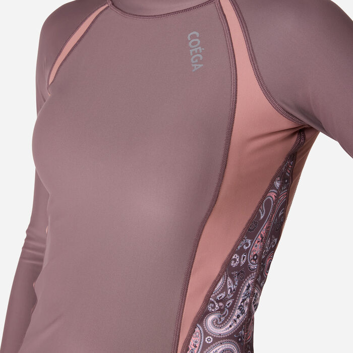 COEGA Women's Swimming Rashguard Blue image number 3