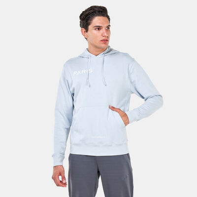 Nike Men's Paris Saint-Germain Fleece Hoodie Blue