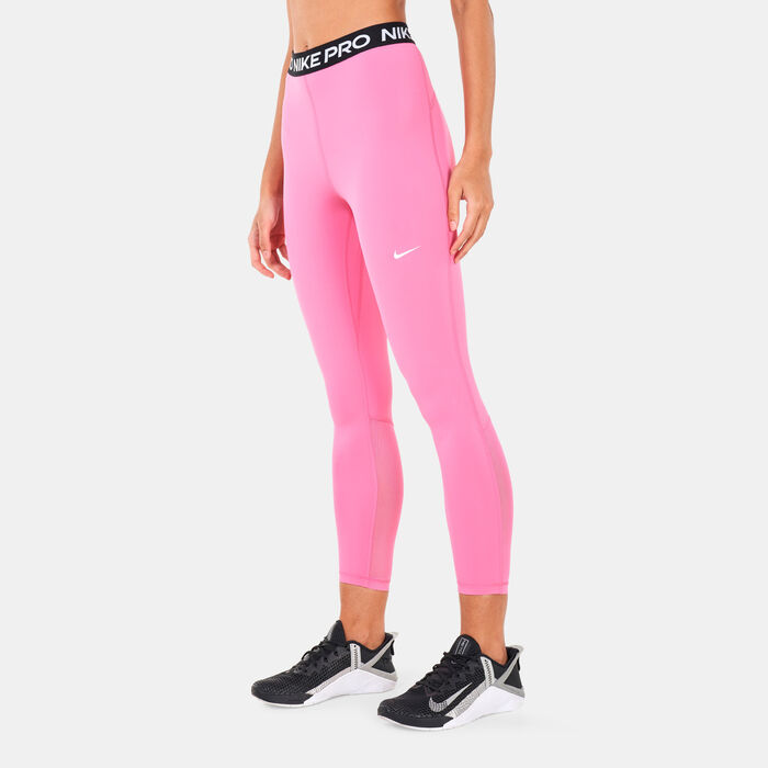 Nike Women's Pro 365 High-Rise 7/8 Leggings Pink Nike Women's Pro 365 High-Rise 7/8 Leggings Pink image number 0