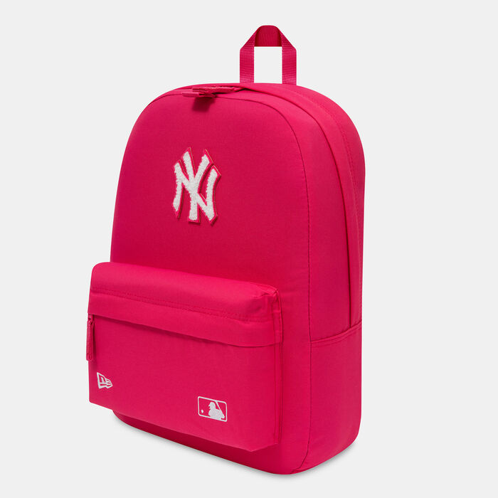 New Era MLB New York Yankees Applique Stadium Backpack Pink New Era MLB New York Yankees Applique Stadium Backpack Pink image number 2