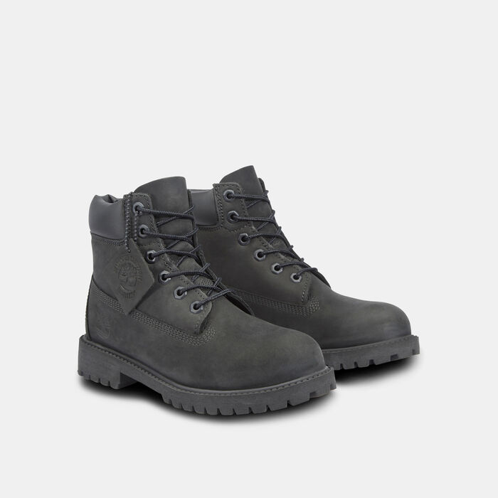 Timberland Kids' Premium 6-Inch Waterproof Boots Black image number 1