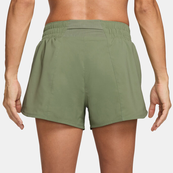 Nike Women's One Swoosh Dri-FIT Running Shorts Green image number 1