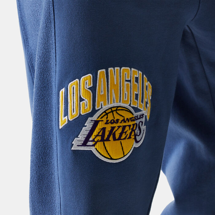 New Era Men's NBA Los Angeles Lakers Arch Graphic Joggers Blue image number 3