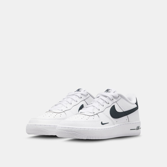 Nike Kids' Air Force 1 Low MS Shoes White Nike Kids' Air Force 1 Low MS Shoes White image number 1