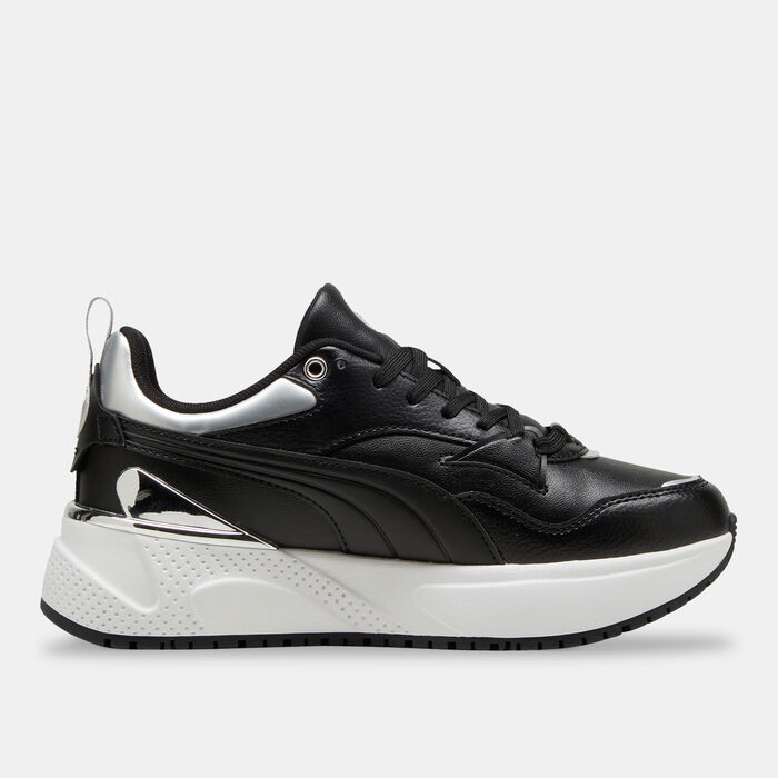 PUMA Women's R78 Disrupt Metallic Dream Shoes White PUMA Women's R78 Disrupt Metallic Dream Shoes White image number 2