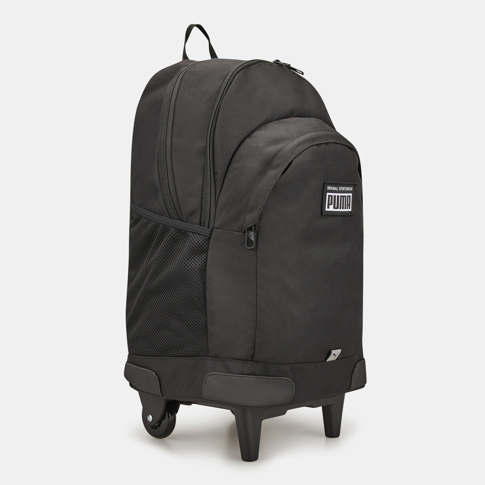 Kids Academy Wheel Backpack Black PUMA in KSA SSS