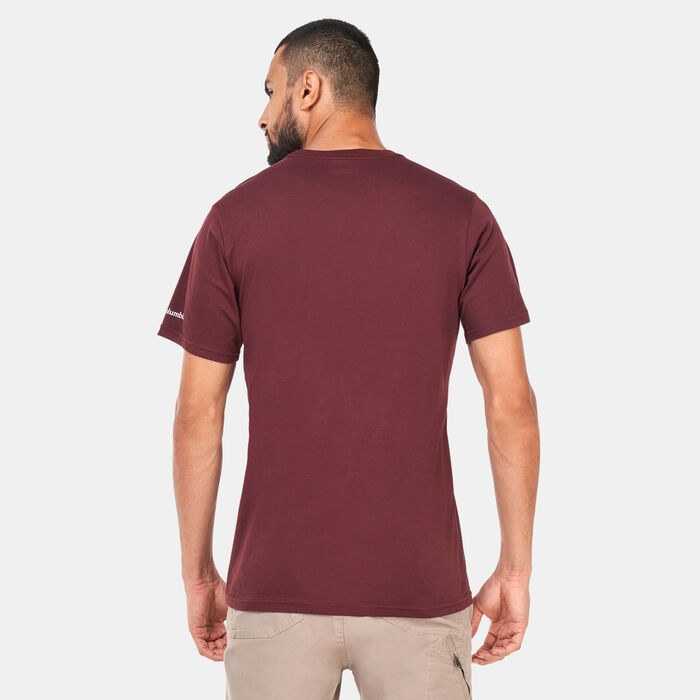 Columbia Men's CSC™ Graphic Casual T-Shirt Purple Columbia Men's CSC™ Graphic Casual T-Shirt Purple image number 1