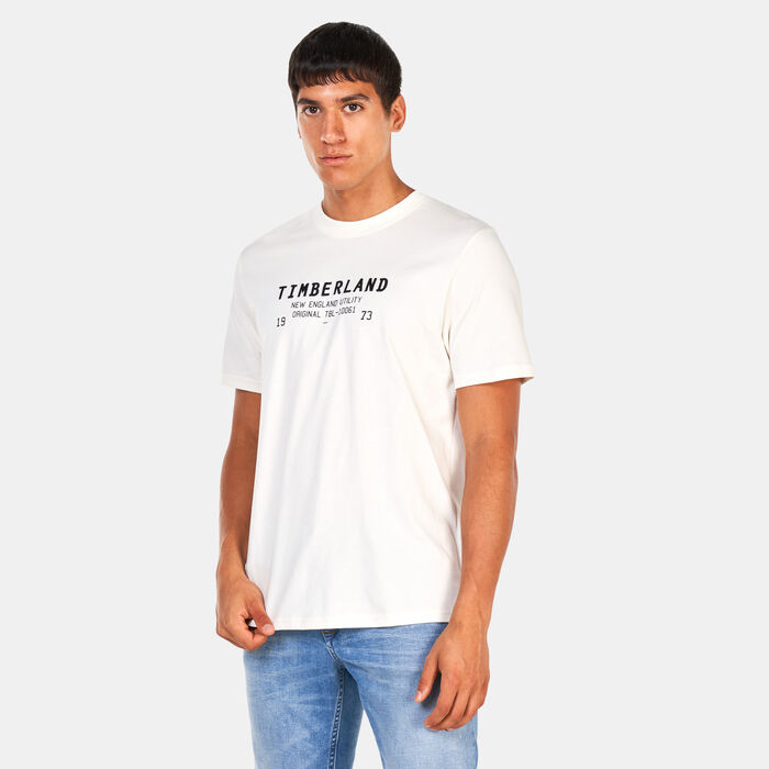 Timberland Men's Carrier T-Shirt White image number 0