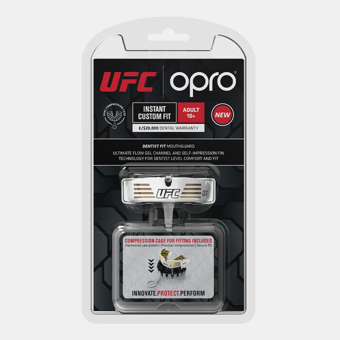 OPRO UFC Instant Custom-Fit MMA Mouth Guard White image number 1