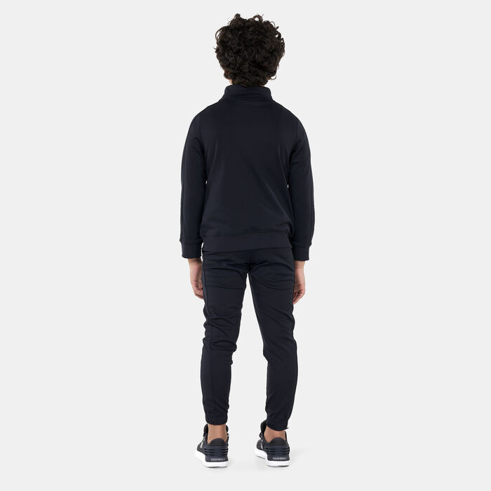 Under Armour Kids' UA Knit Tracksuit Black image number 1