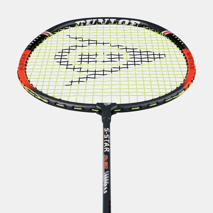 Dunlop S-STAR AX20 G6 HQ NF Badminton Racket Grey image number 1