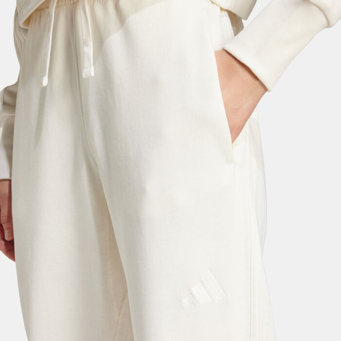 adidas Women's ALL SZN 3-Stripes Joggers White image number 3