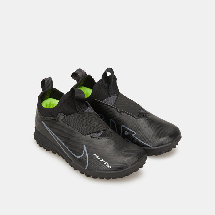 Nike Kids' Mercurial Vapor 15 Academy Turf Football Shoes (Younger and Older Kids) Black image number 1