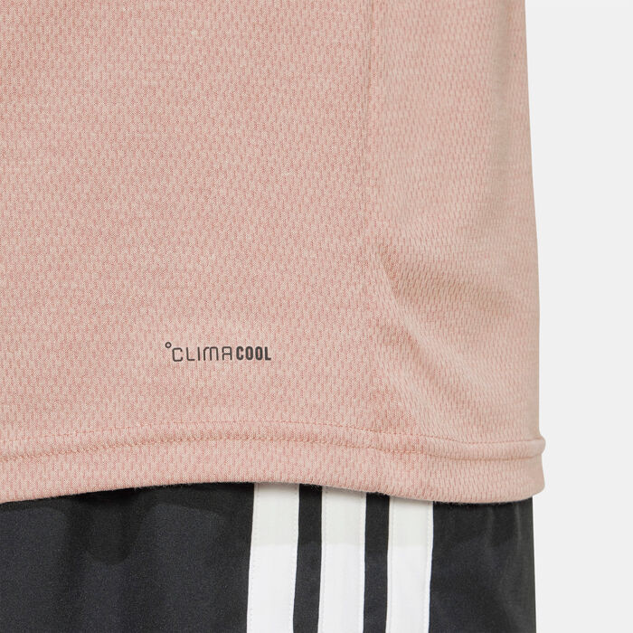 adidas Men's Train Essentials Feelready T-Shirt Pink adidas Men's Train Essentials Feelready T-Shirt Pink image number 4