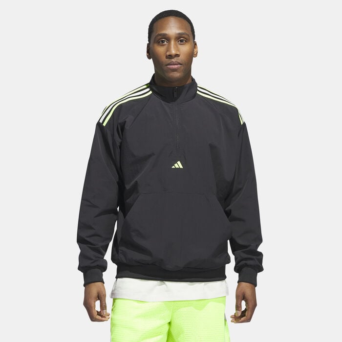 adidas Originals Men's Select 1/4-Zip Jacket Black adidas Originals Men's Select 1/4-Zip Jacket Black image number 0