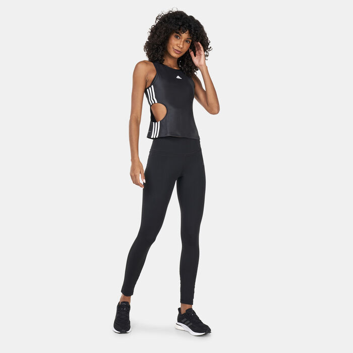 adidas Women's Hyperglam Tank Top Black image number 2