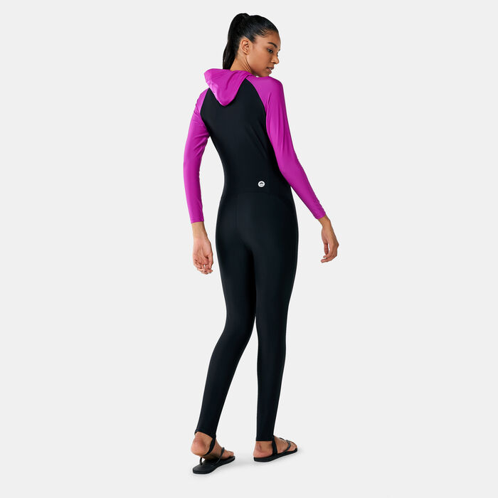 Hus faktureres køre Women's Modest Essential Swimming Jumpsuit