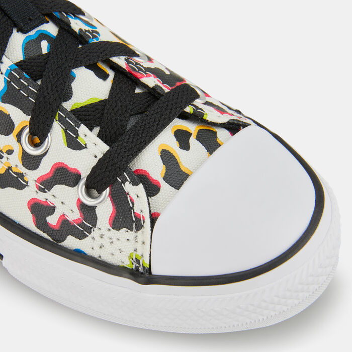 Converse Kids' Chuck Taylor All Star Leopard Print Canvas Unisex Shoe White Converse Kids' Chuck Taylor All Star Leopard Print Canvas Unisex Shoe White image number 4