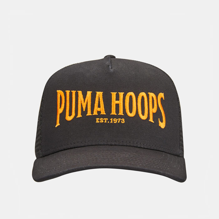 PUMA Basketball Graphic Trucker Cap Black PUMA Basketball Graphic Trucker Cap Black image number 0