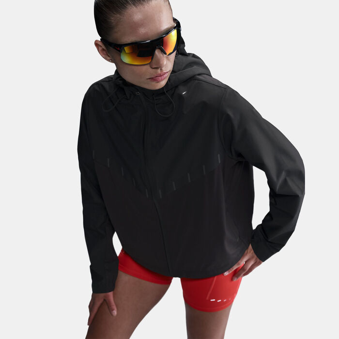 Nike Women's AeroSwift Aerogami Storm-FIT Running Jacket Black Nike Women's AeroSwift Aerogami Storm-FIT Running Jacket Black image number 3
