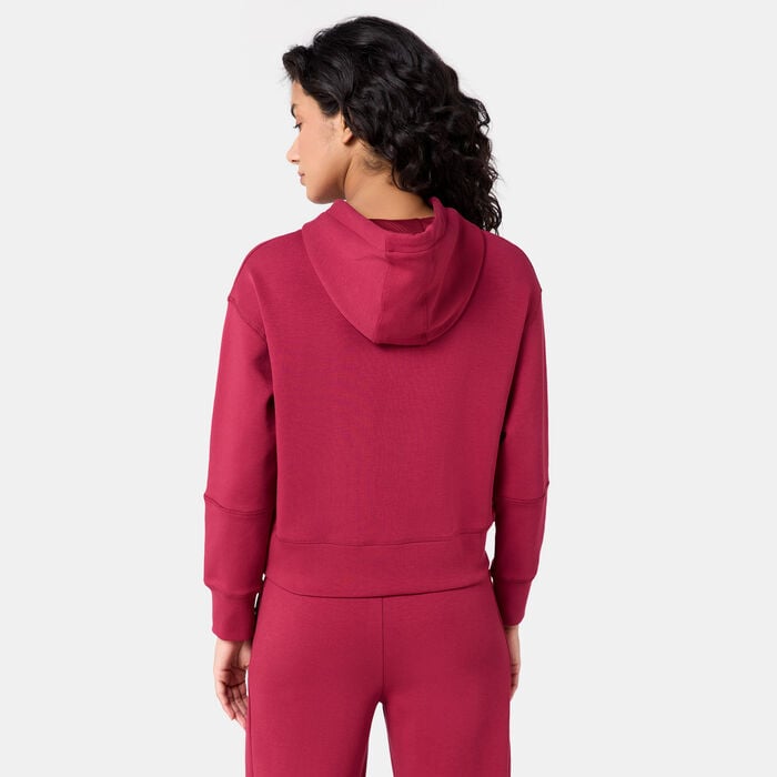 Sun and Sand Sports Women's Boxy Hoodie Red Sun and Sand Sports Women's Boxy Hoodie Red image number 1