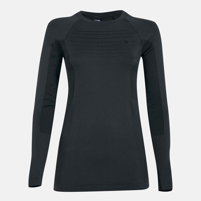The North Face Women's Sport Long Sleeves T-Shirt Grey image number 0