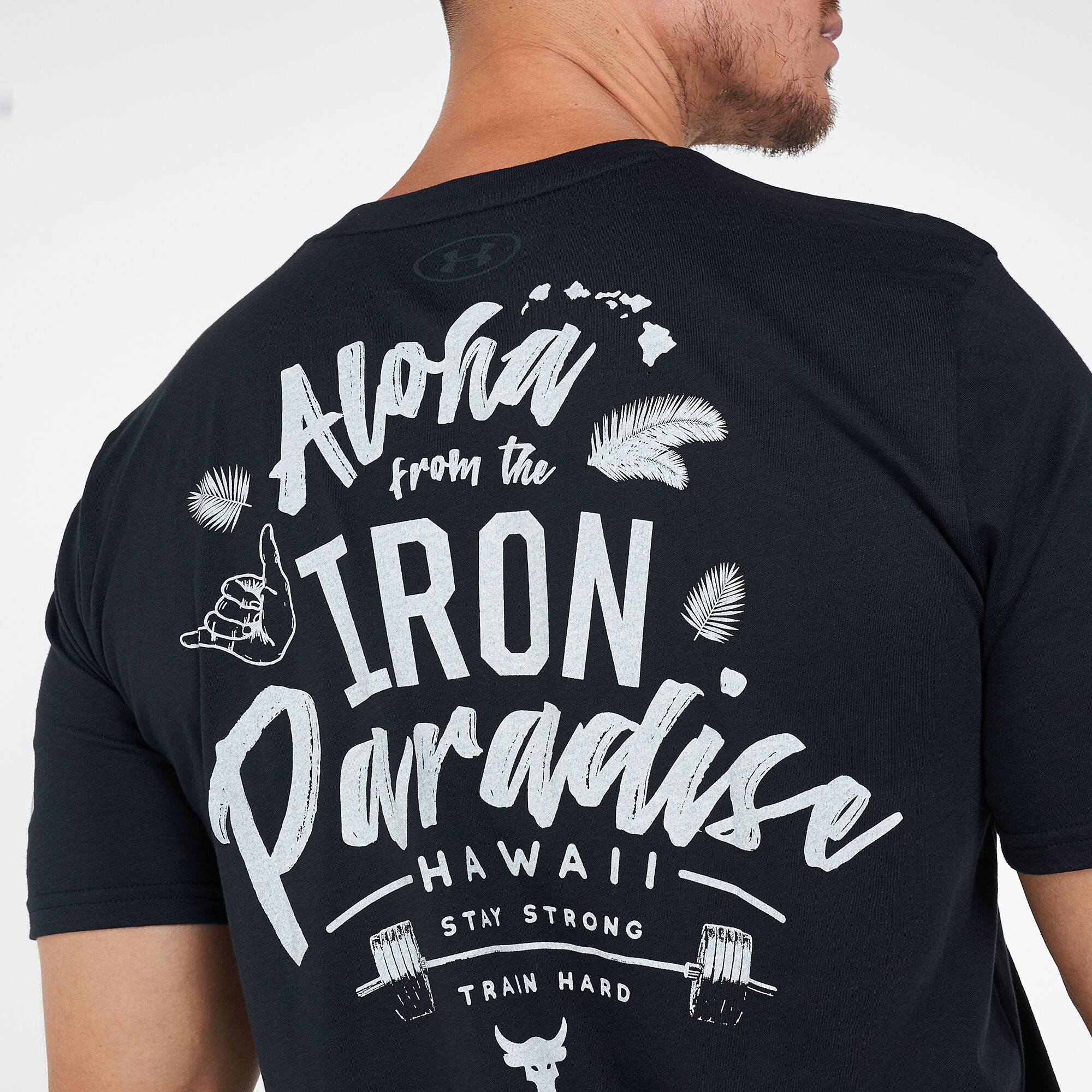 Men s Project Rock Iron Paradise T Shirt