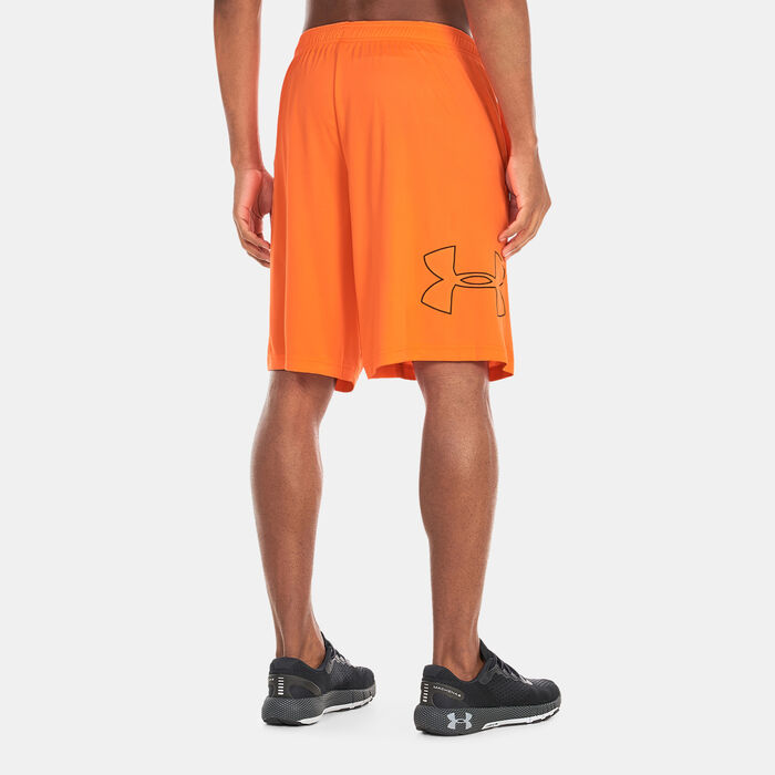 Under Armour Men's UA Tech™ Graphic Shorts Orange Under Armour Men's UA Tech™ Graphic Shorts Orange image number 1