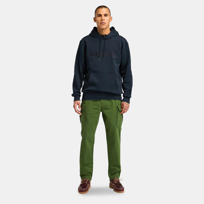 Timberland Men's Embroidery Tonal Hoodie Blue Timberland Men's Embroidery Tonal Hoodie Blue image number 2