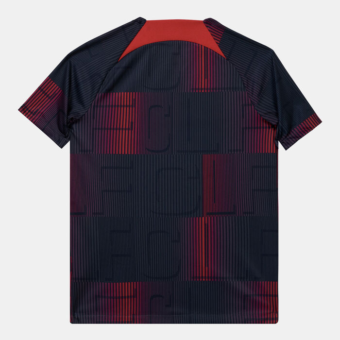 Nike Kids' Liverpool F.C. Academy Pro Dri-FIT Football Pre-Match Top Black Nike Kids' Liverpool F.C. Academy Pro Dri-FIT Football Pre-Match Top Black image number 1