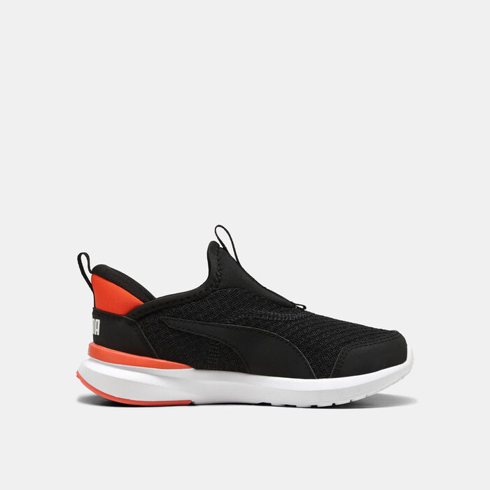 PUMA Kids' Kruz ProFoam SLIPTECH Running Shoes Black image number 2