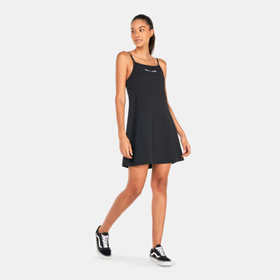 Vans Women's Super Fun Skater Dress Black Vans Women's Super Fun Skater Dress Black