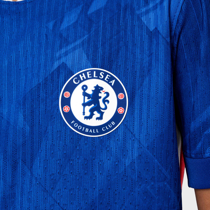 Nike Kids' Chelsea 25/26 Home Authentic Football Jersey Blue Nike Kids' Chelsea 25/26 Home Authentic Football Jersey Blue image number 6