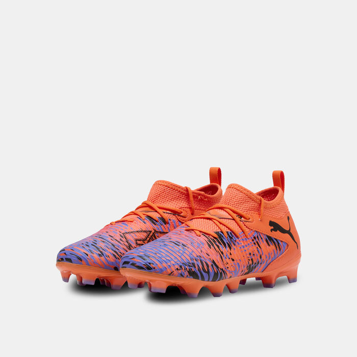 PUMA Kids' FUTURE 8 Match Creativity Multi-Ground Football Shoes Black PUMA Kids' FUTURE 8 Match Creativity Multi-Ground Football Shoes Black image number 1