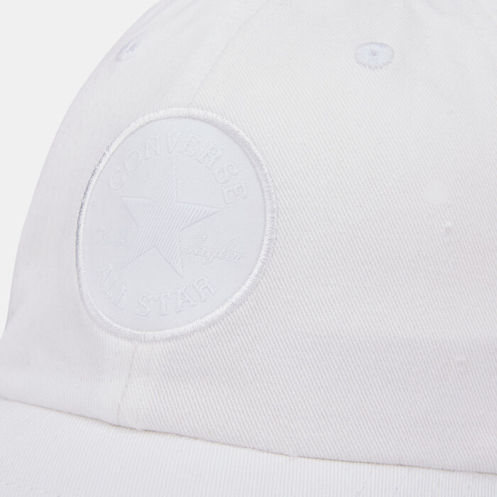 Converse Tipoff Chuck Taylor Patch Baseball Cap White Converse Tipoff Chuck Taylor Patch Baseball Cap White image number 2