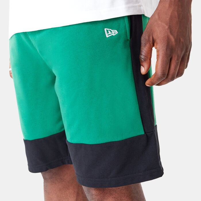 New Era Men's NBA Boston Celtics Colourblock Shorts Green New Era Men's NBA Boston Celtics Colourblock Shorts Green image number 2
