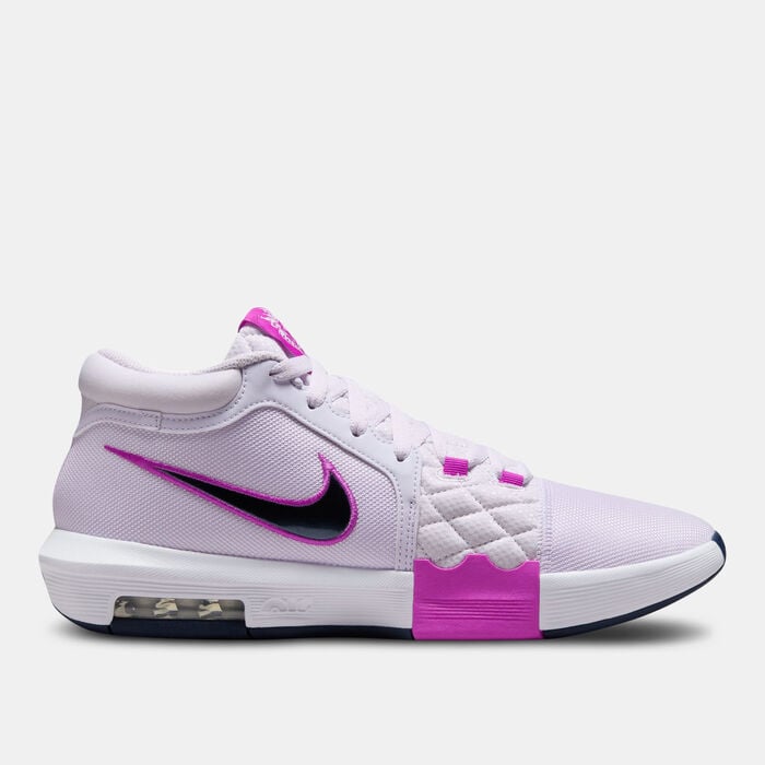 Nike Men's LeBron Witness VIII Basketball Shoes Purple Nike Men's LeBron Witness VIII Basketball Shoes Purple image number 0