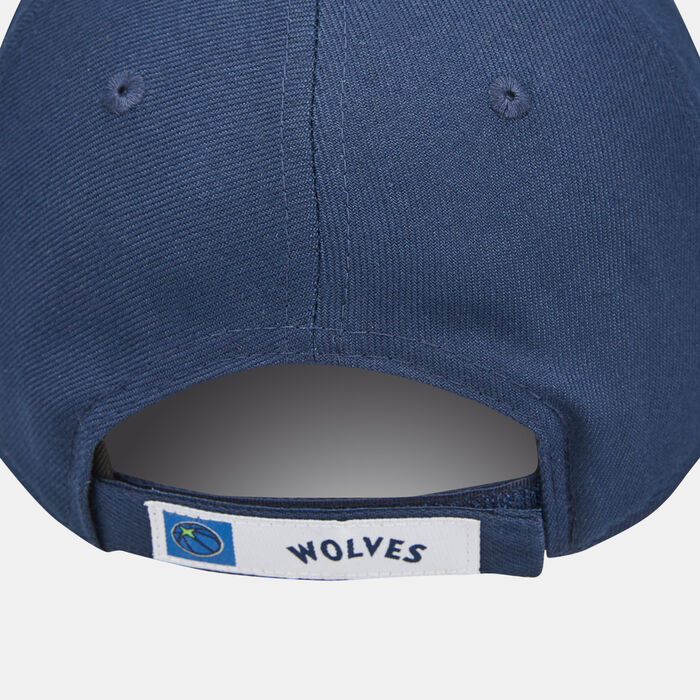 New Era Men's Minnesota Timberwolves The League 9FORTY Basketball Cap Blue image number 1