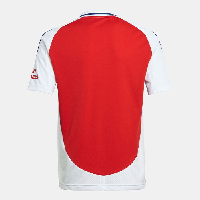 adidas Kids' Arsenal Replica Home Football Jersey - 2024/25 White image number 4