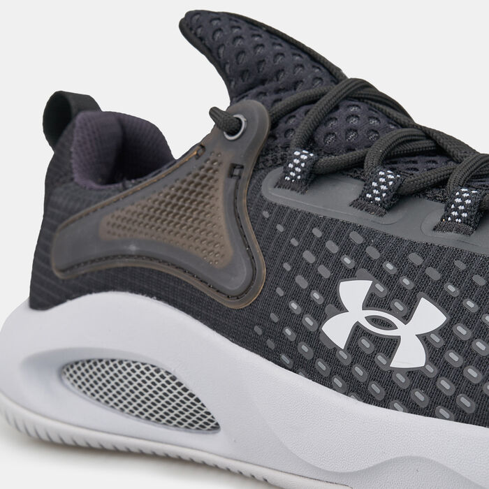 Under Armour Men's UA HOVR™ Rise 4 Training Shoe Black Under Armour Men's UA HOVR™ Rise 4 Training Shoe Black image number 4