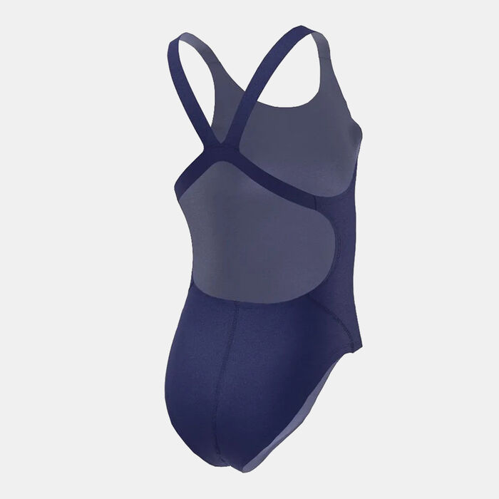 Nike Swim Kids' Fastback One-Piece Swimsuit yellow image number 1