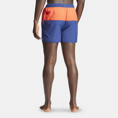 adidas Men's Colourblock CLX Swimming Shorts Blue