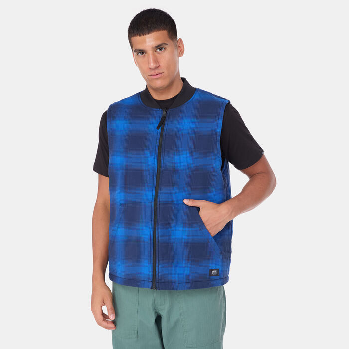 Vans Men's Talbot Reversible Vest Blue image number 4