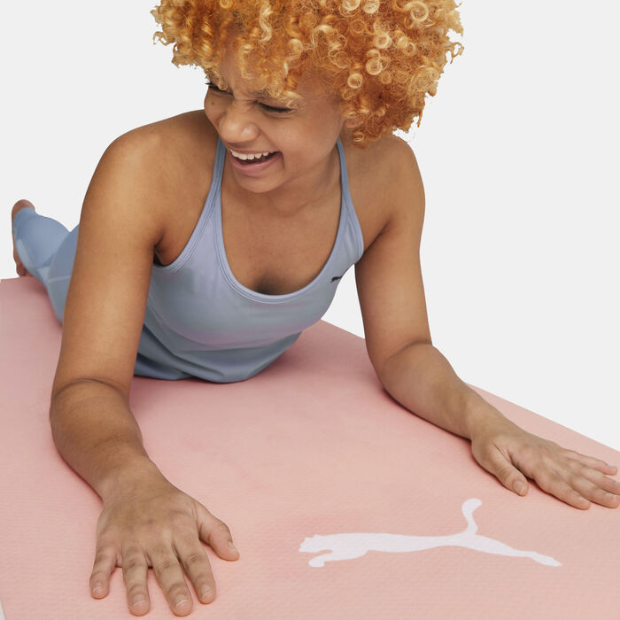 PUMA Women's Yoga Training Mat Pink PUMA Women's Yoga Training Mat Pink image number 3