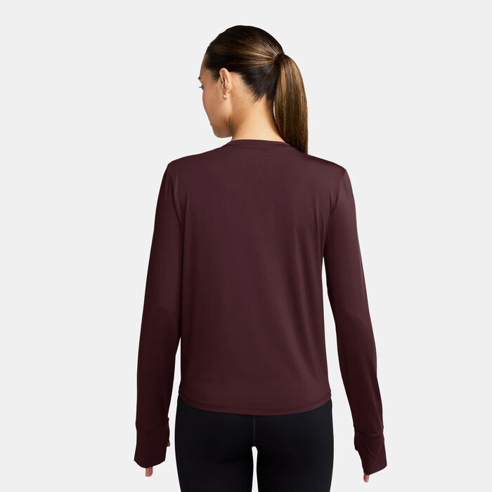 Nike Women's One Classic Dri-FIT Training T-Shirt Pink image number 2