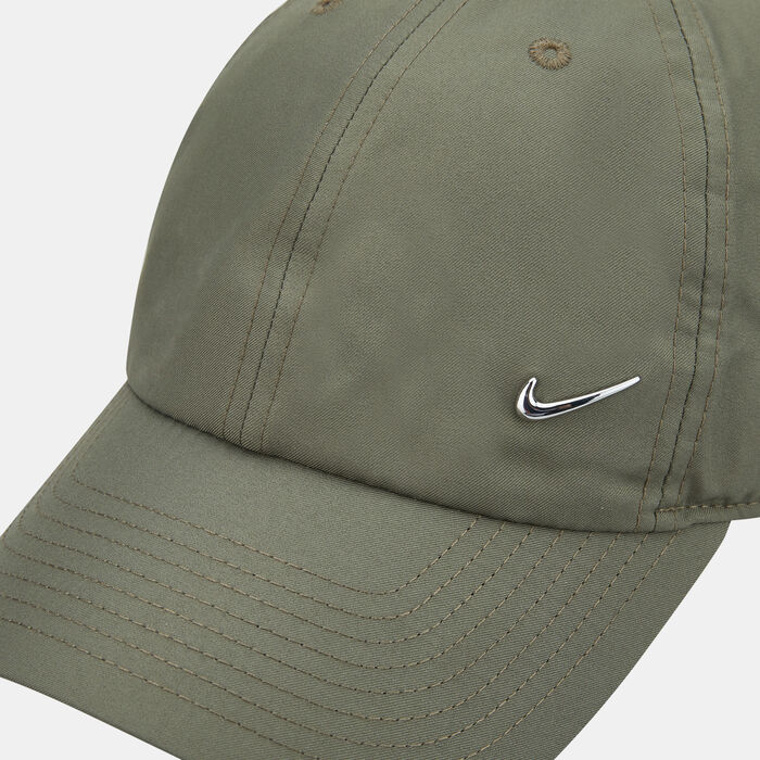 Nike Unisex Heritage86 Metal Swoosh Cap Green image number 2