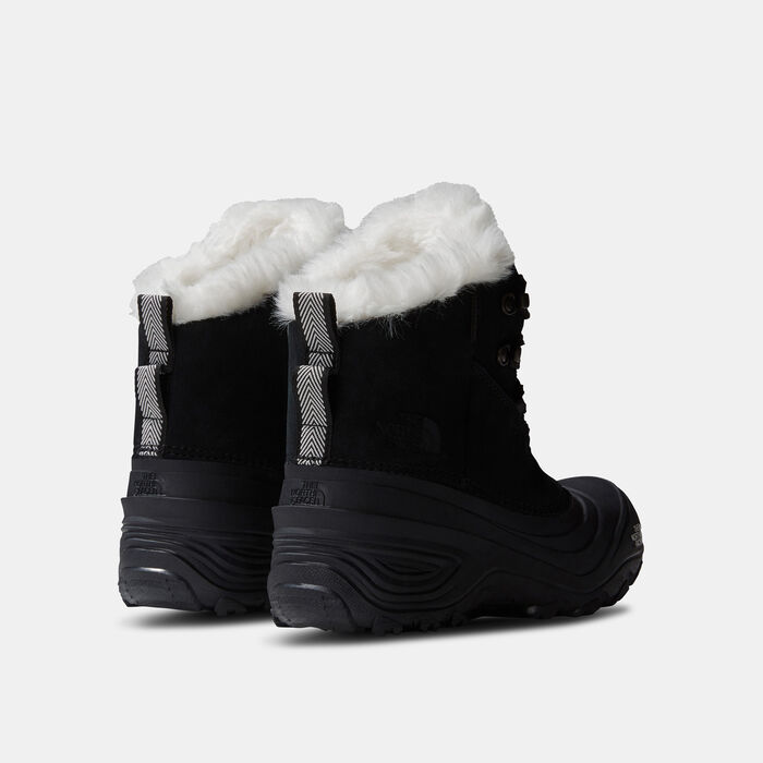 The North Face Kids' Shellista V Lace Waterproof Boots Black image number 2