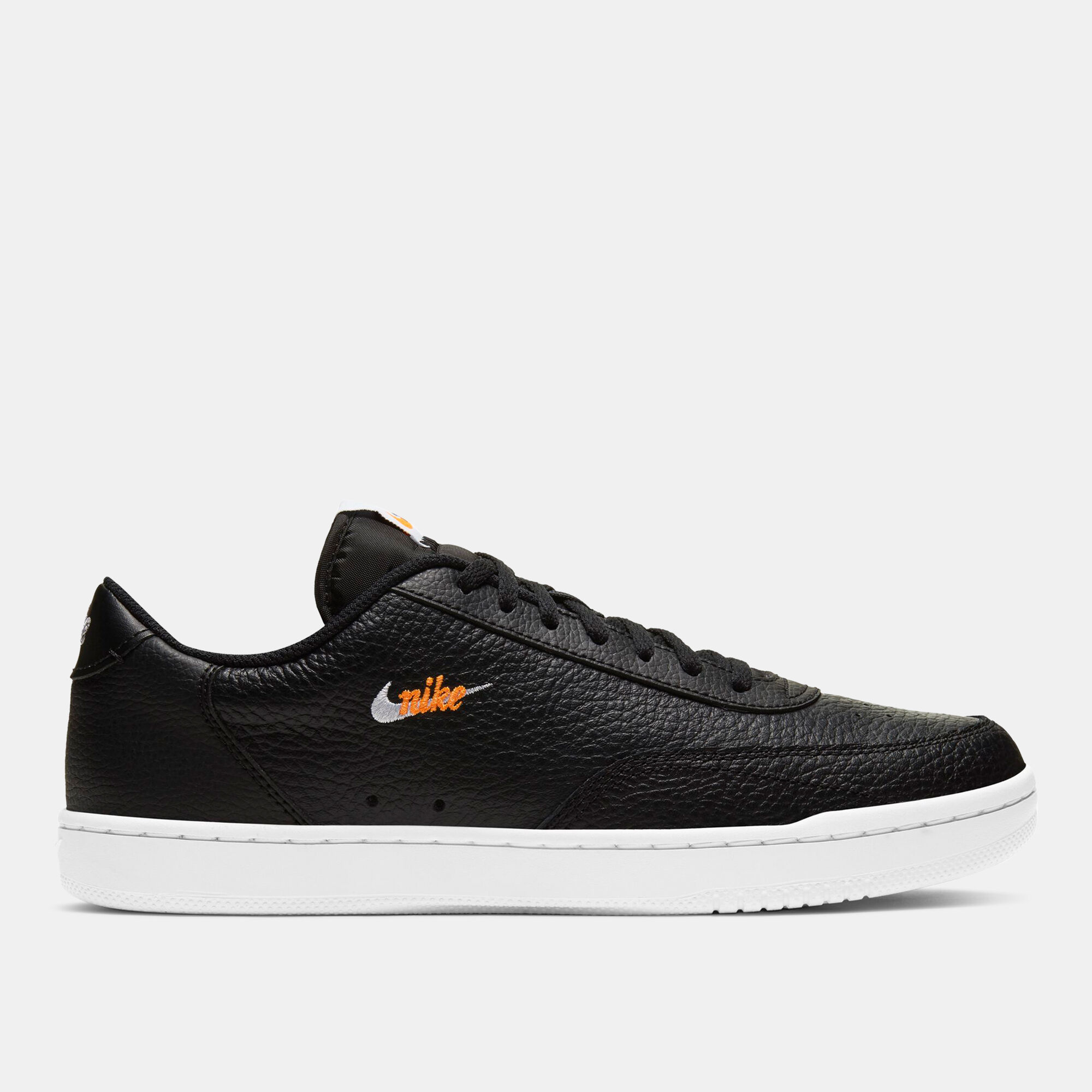 nike black court vintage premium trainers