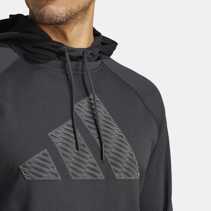 adidas Men's Game and Go Training Hoodie Black adidas Men's Game and Go Training Hoodie Black image number 4